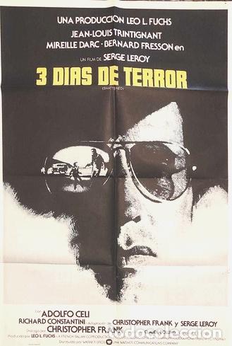 Kino: poster de la pelicula 3 dias de terror 1037