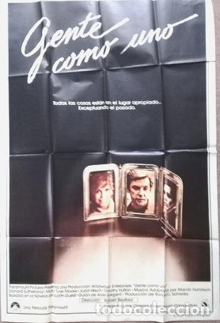 Kino: antiguo afiche de pelicula gente como uno 702