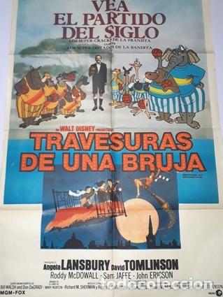 Kino: travesuras de 7na bruja afiche angela lansbury t17