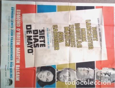 Kino: poster pelicula siete dias de mayo n 164