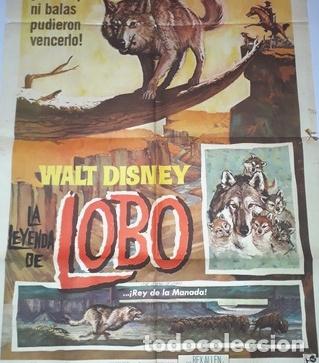 Kino: la leyenda de lobo afiche walt disney dhauser jalgar v46