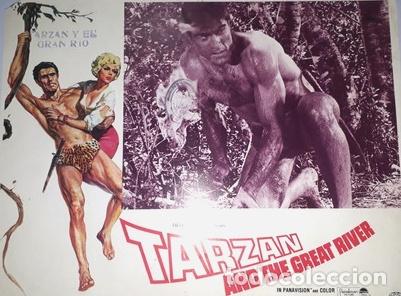 Kino: tarzan and the great river lobby card u19