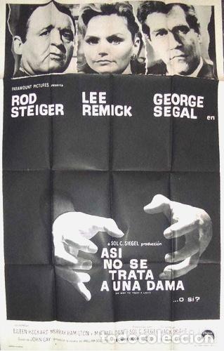 Kino: poster de la pelicula asi no se trata a una dama 895