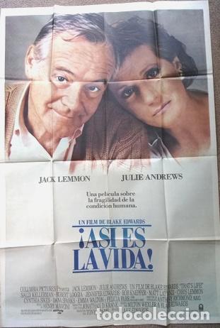 Kino: antiguo afiche de pelicula asi es la vida 634
