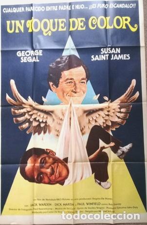 Cinema: antiguo afiche de pelicula un toque de color 657