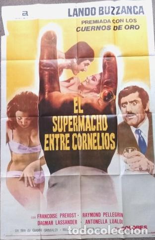 Kino: afiche de pelicula el supermacho entre cornelios 686