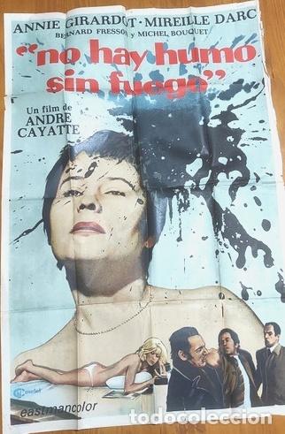 Kino: poster de la pelicula no hay humo sin fuego 820