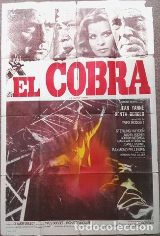 Kino: antiguo afiche de pelicula el cobra 581