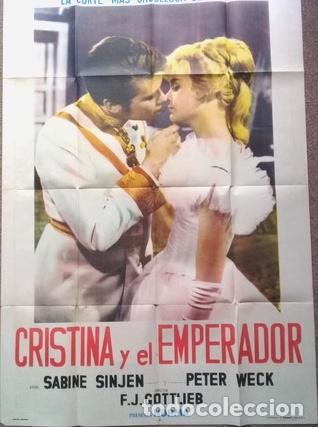 Kino: antiguo afiche de pelicula cristina y el emperador 501 2