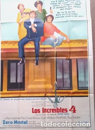 Kino: antiguo afiche de pelicula los increibles 4 526