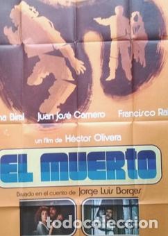 Kino: antiguo afiche de pelicula el muerto 524