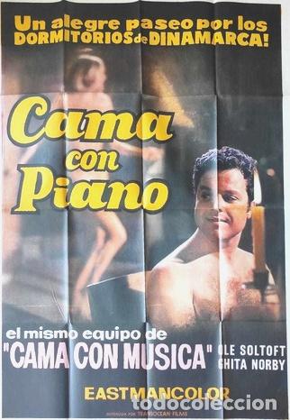 Kino: poster de la pelicula cama con piano 926
