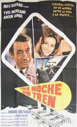 Kino: poster una noche un tren 900