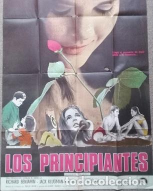 Kino: antiguo afiche de pelicula los principiantes 722