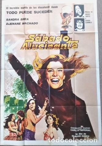 Kino: antiguo afiche de pelicula sabado inolvidable 691