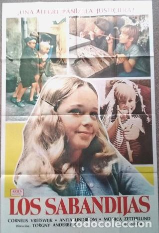 Kino: antiguo afiche de pelicula los sabandijas 671