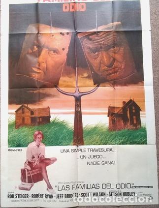 Kino: antiguo afiche de pelicula la familia del odio 586