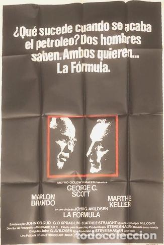 Kino: poster de la pelicula la formula 933