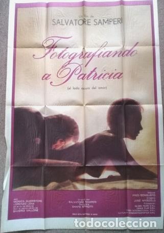 Kino: antiguo afiche de pelicula fotografiando a patricia 652