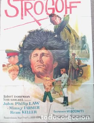 Kino: antiguo afiche de pelicula miguel strogoff 605