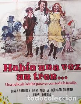 Cinema: antiguo afiche de pelicula habia una vezun 591