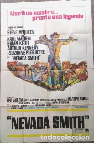 Kino: antiguo afiche de pelicula nevada smith 558