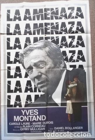 Kino: antiguo afiche de pelicula la amenaza 509