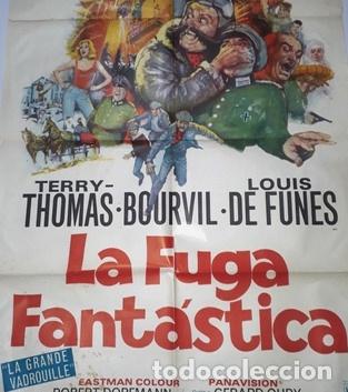 Kino: la fuga fantastica afiche terry thomas bourvil lfunes v12