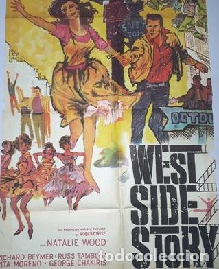 Kino: west side story afiche poster cine natalie wood cd35