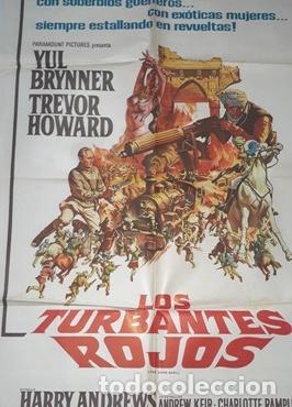 Kino: los turbantes rojos afiche trevor howard yul brynner cd19