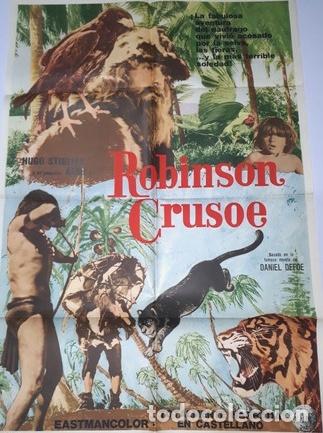 Kino: robinson crusoe afiche hugo stiglitz ahui v3