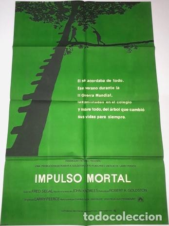 Kino: impulso mortal afiche fred segal john knowles n29