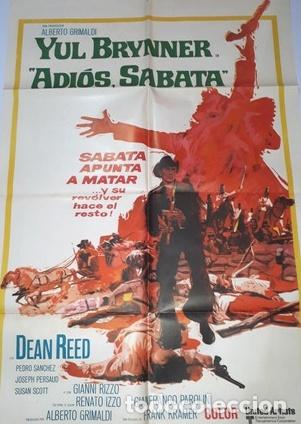 Kino: adios sabata afiche yul brynner dean reed z36