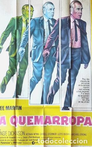 Kino: poster de la pelicula a quemarropa 912