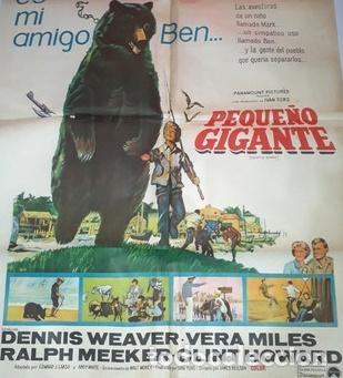 Kino: pequeno gigante afiche denis weaver vera miles rmeeker x16