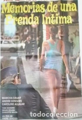 Kino: poster pelicula memorias de una prenda intima n 136