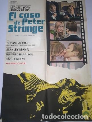 Kino: el caso de peter strange afiche michael york jeremy kemp l47