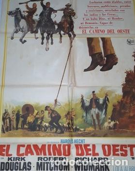 Kino: el camino del oeste afiche kirk douglas rmitchum u17
