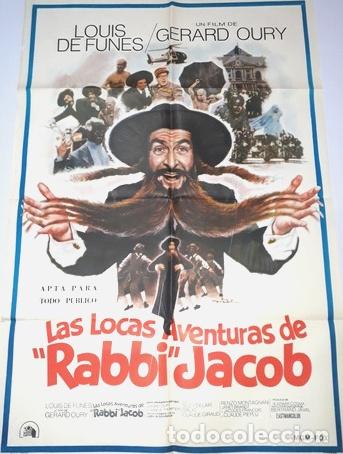 Kino: las locas aventuras de rabbi jacob afiche v25