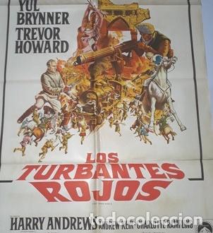 Kino: los turbantes rojos afiche handrews ybrynner thoward cd17