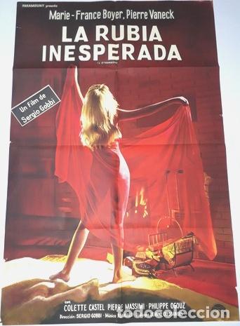 Kino: la rubia inesperada afiche sergio gobbi marie boyer cd1