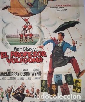 Kino: el profesor voligoma afiche walt disney fmacmurray o5
