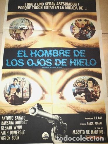 Kino: el hombre de los ojos de hielo poster gigante de cine
