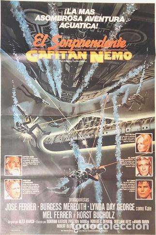 Kino: poster de la pelicula el sorprendente capitan nemo 1053