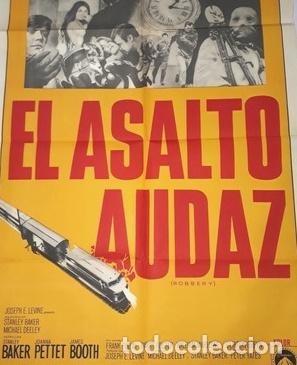 Kino: el asalto audaz afiche stanley baker joanna pettet ab26