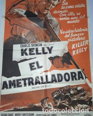 Kino: kelly el ametralladora afiche charles bronson scabot y49