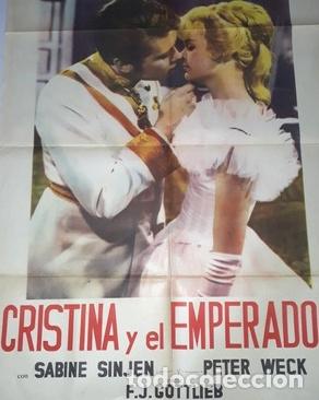 Kino: cristina y el emperador afiche sabine sinjen peter weck r8