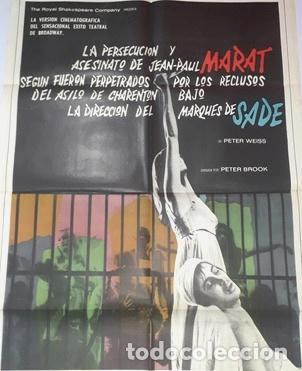 Kino: la persecucion y asesinato de jean paul marat afiche u29