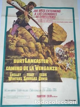 Kino: camino de la venganza afiche burt lancaster m45