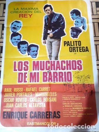 Kino: los muchachos de mi barrio afiche palito ortega fcarret g47
